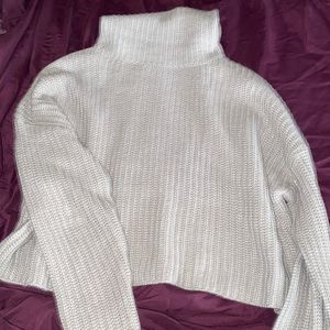 Windsor grey turtle neck long sleeve knitted M brand new